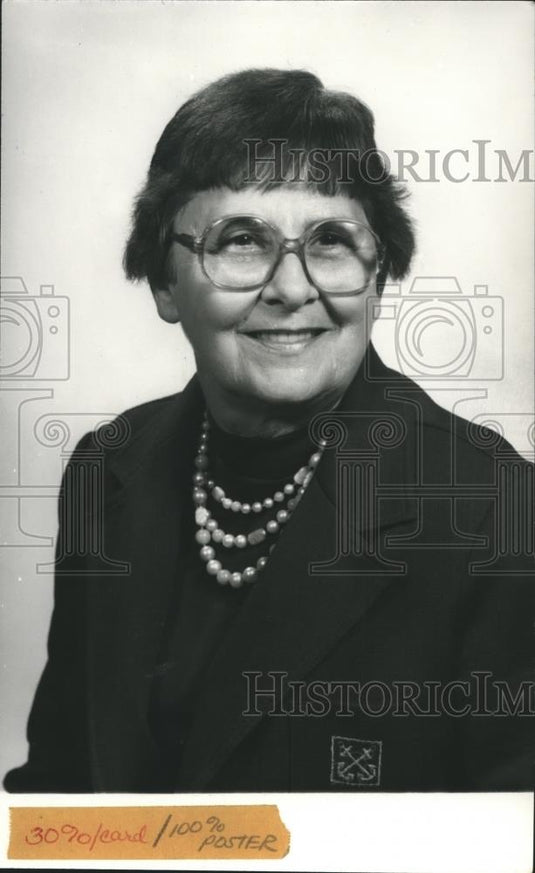 1982 Press Photo Ruth C. Walker Candidate for Bessemer Mayor - abna24496 - Historic Images