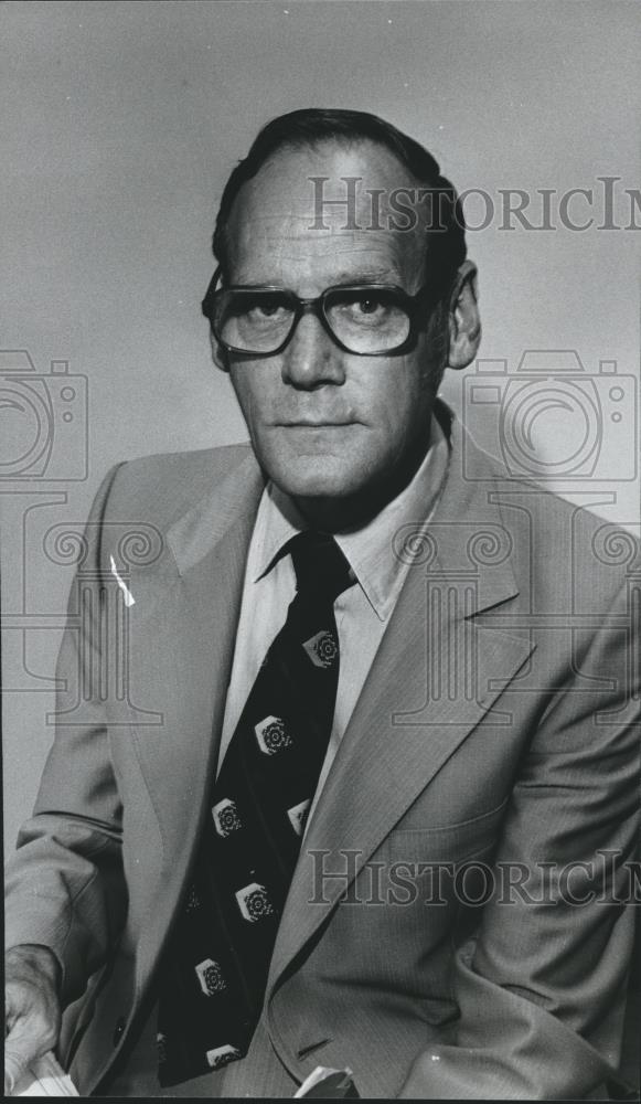 1981 Press Photo Ronnie Barron, Bessemer, Alabama District Attorney Investigator - Historic Images