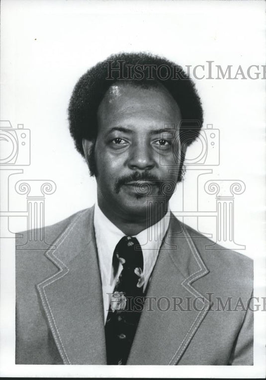 1976 Press Photo Erskine Davis, Brighton Politician - abna24610 - Historic Images