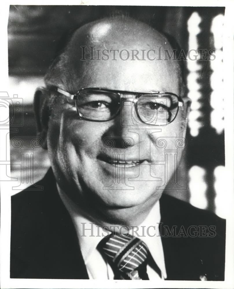 1980 Press Photo Benjamin Watson, Birmingham-Southern College Board of Trustees - Historic Images