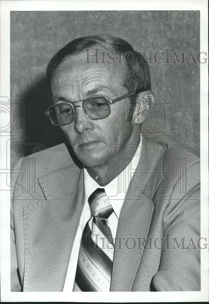 1976 Press Photo George N. Daly, Irondale City Council, Alabama - abna24690 - Historic Images