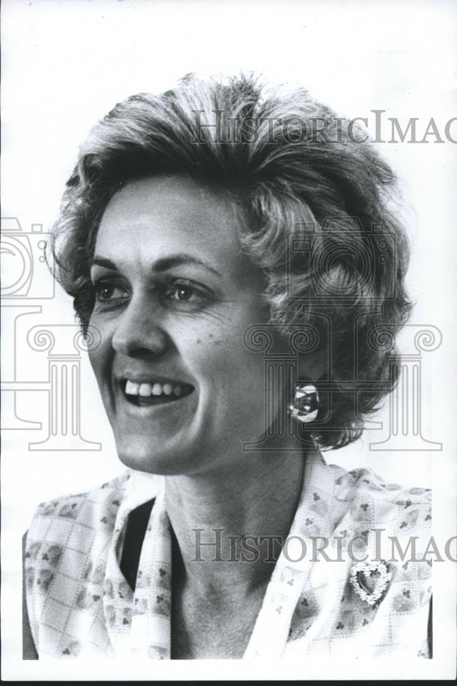 1976 Press Photo Mrs. Bettye Collins, member of Birmingham Board of Education - Historic Images