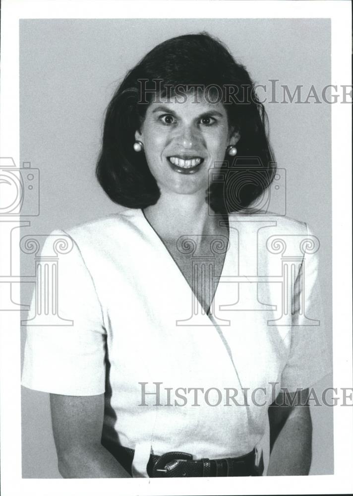 Press Photo Jann Blitz, Director of Public Relations Rust International Inc. - Historic Images