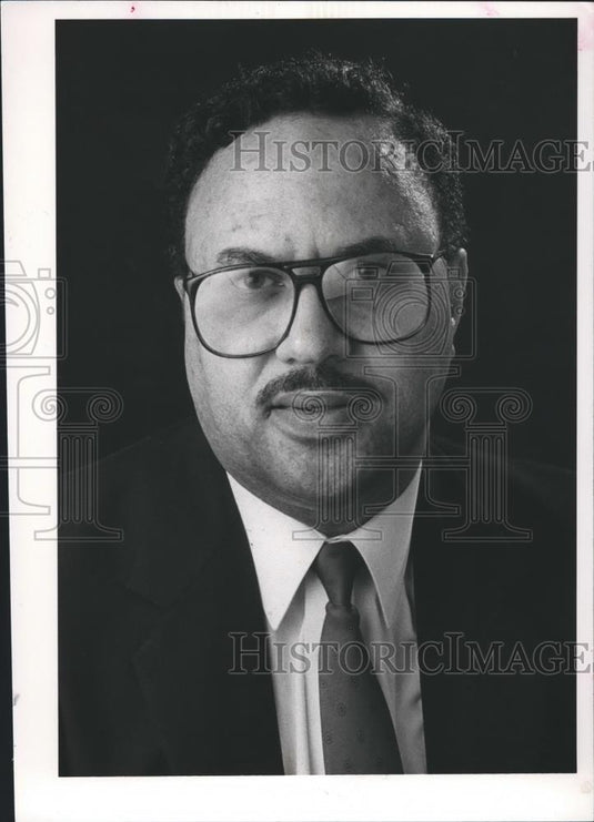 1990 Press Photo Jerry Coleman, Candidate for Jeffco Commission, District 1 - Historic Images