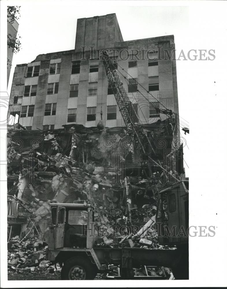 1980 Press Photo Birmingham, Alabama buildings: Jeffco Health Building, Old - Historic Images