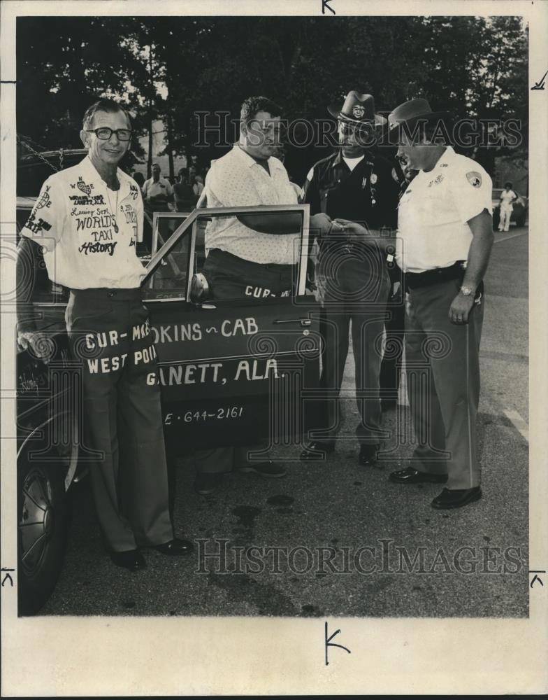 1978 Press Photo Alabama Taxi Drivers Try to Break World Record - abna25401 - Historic Images