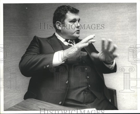 1979 Press Photo Ben Collier, Alabama Development Office - abna25449 - Historic Images