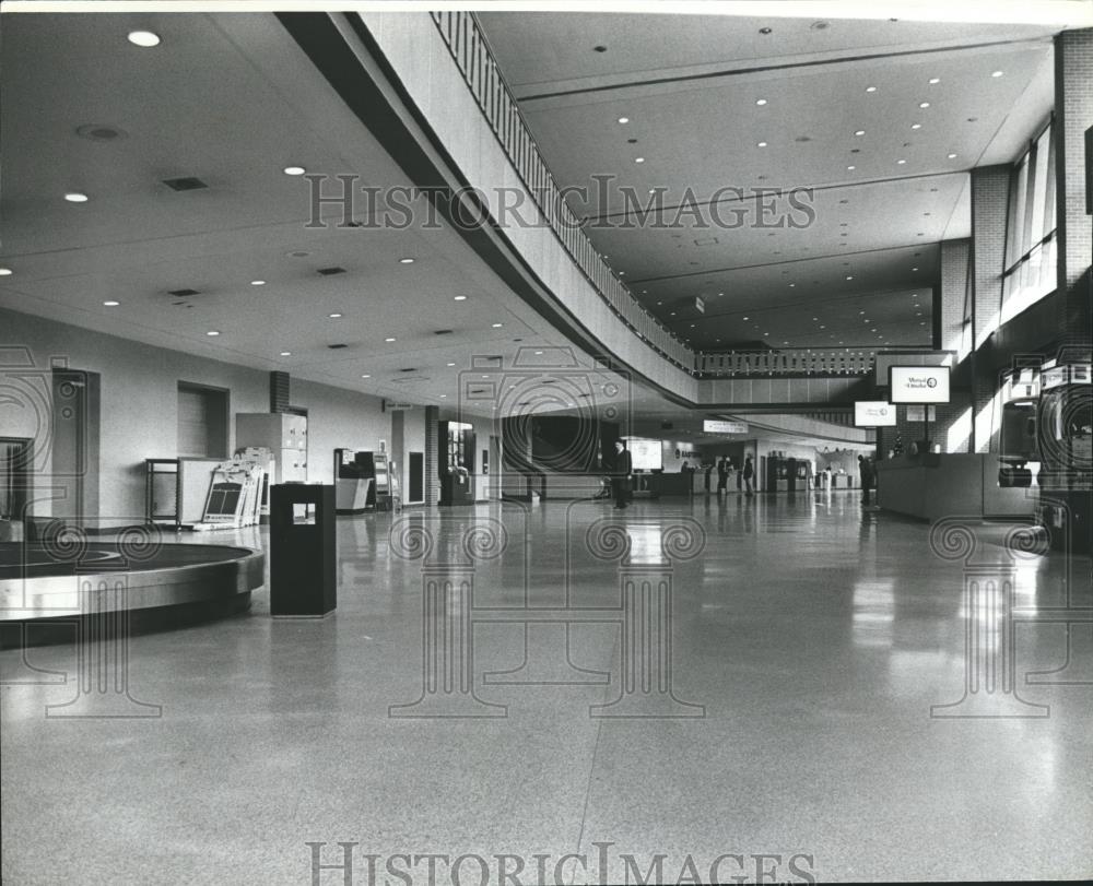 1980 Press Photo Birmingham, Alabama Airports: Municipal Empty - abna25501 - Historic Images