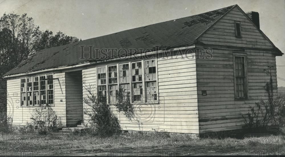 1976 Press Photo Shades Valley Community Club - Exterior, Bessemer, Alabama - Historic Images