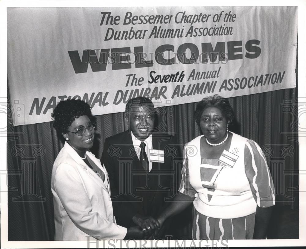 1985 Press Photo Dunbar Alumni Association reunion, Bessemer, Alabama - Historic Images