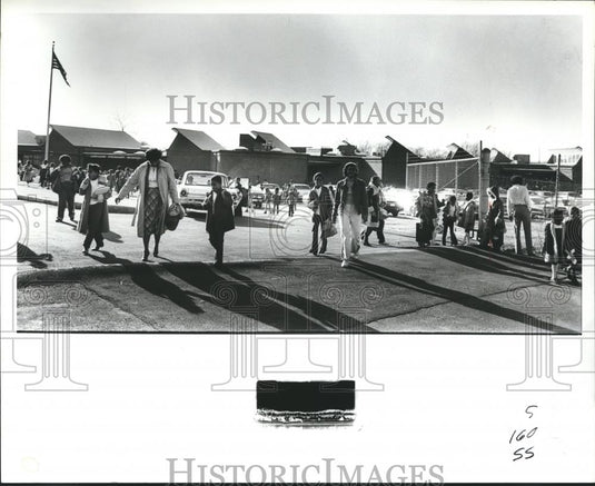 1982 Press Photo New Abrams Primary School, Bessemer, Alabama - abna25585 - Historic Images