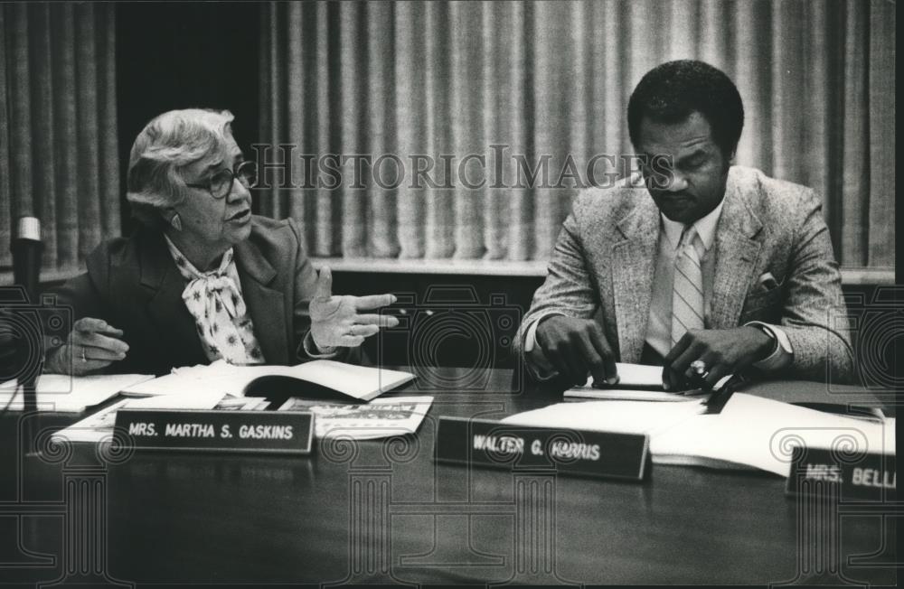 1987 Press Photo Birmingham Board of Education meeting - abna25596 - Historic Images