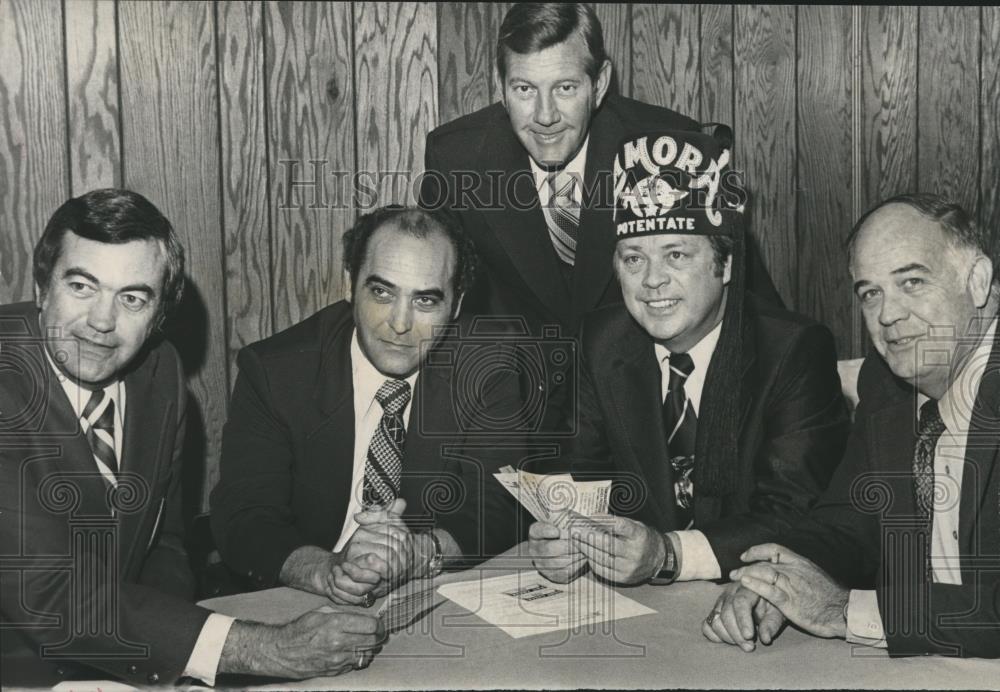 1977 Press Photo Zamora Temple Shriners, Birmingham, Alabama - abna25631 - Historic Images