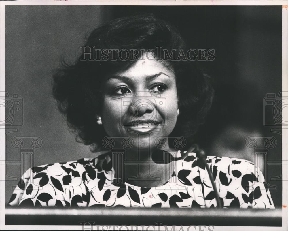 1989 Press Photo Birmingham, Alabama City Councilwoman Linda Coleman - abna25754 - Historic Images