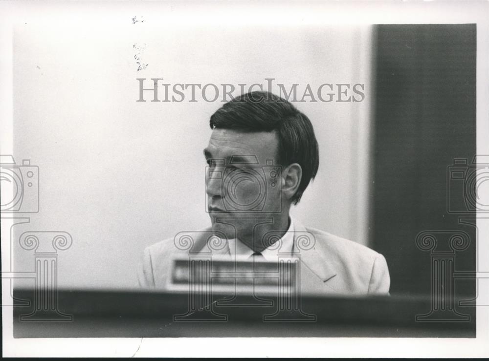 1989 Press Photo Walter Busenlehner, Homewood City Council, Alabama - abna25764 - Historic Images