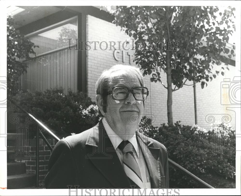 1980 Press Photo Hueytown, Alabama Mayor Preston Darden - abna25794 - Historic Images