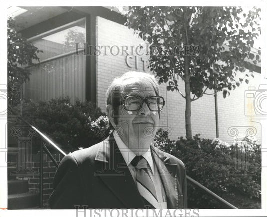 1980 Press Photo Hueytown, Alabama Mayor Preston Darden - abna25794 - Historic Images