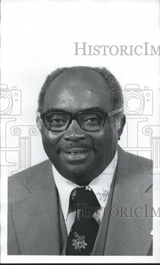 1976 Press Photo Leroy Cleveland, Brownsville Candidate - abna26111 - Historic Images