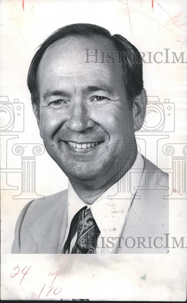 1977 Press Photo Pete Clifford, Birmingham, Alabama City Councilman - abna26142 - Historic Images