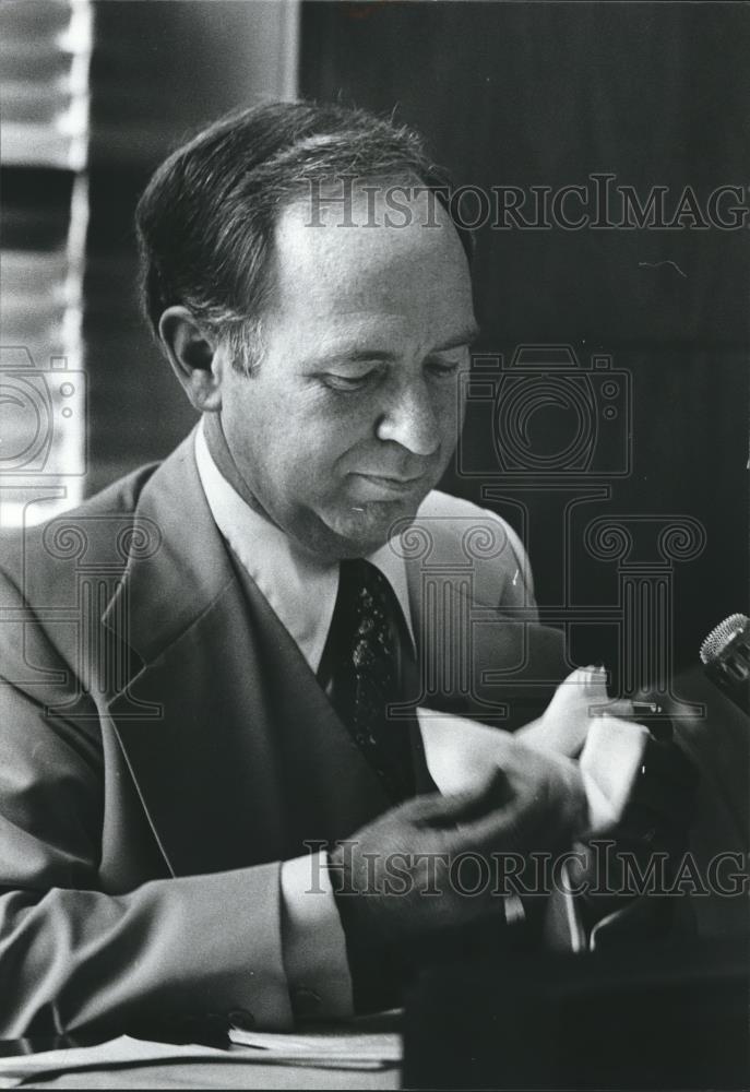 1979 Press Photo Pete Clifford, Birmingham City Council, Alabama - abna26147 - Historic Images