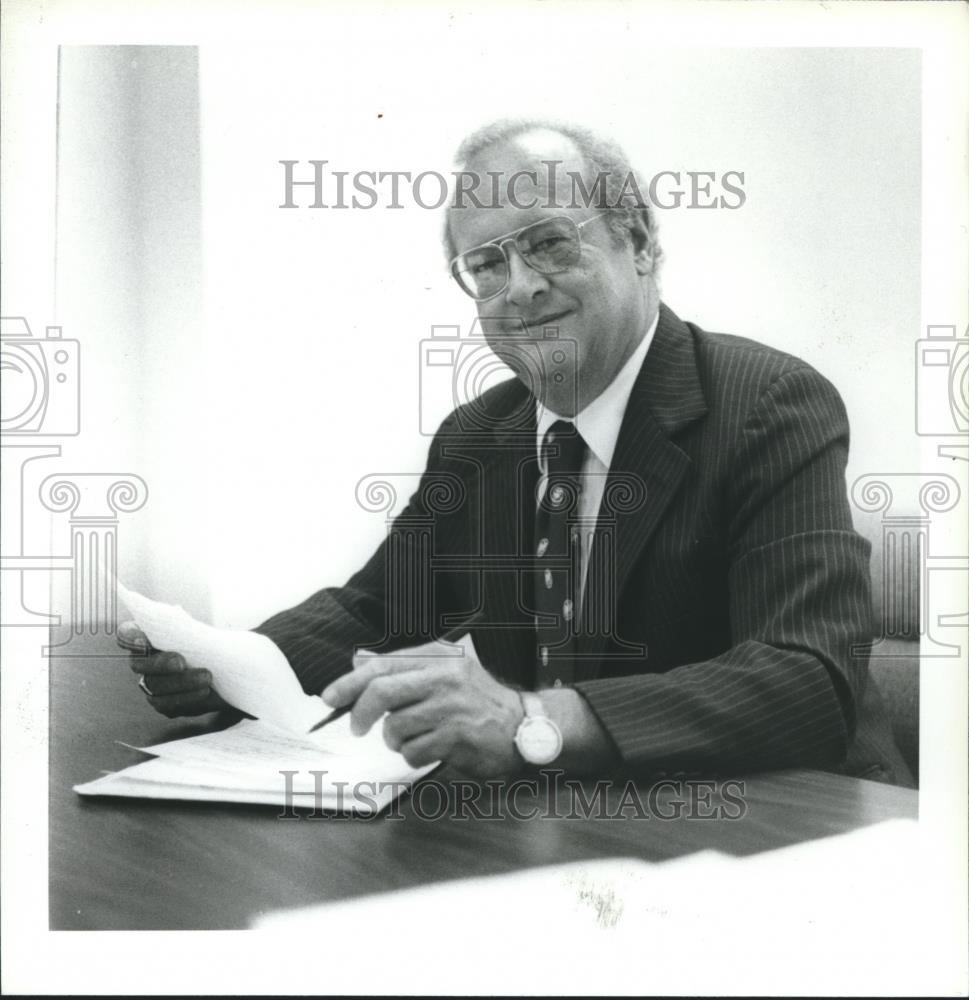 1982 Press Photo Douglas Burns, Auburn University, Alabama - abna26158 - Historic Images