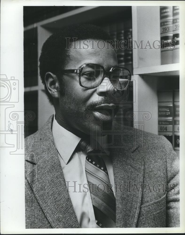 1981 Press Photo Politician Jerone Tucker - abna26210 - Historic Images
