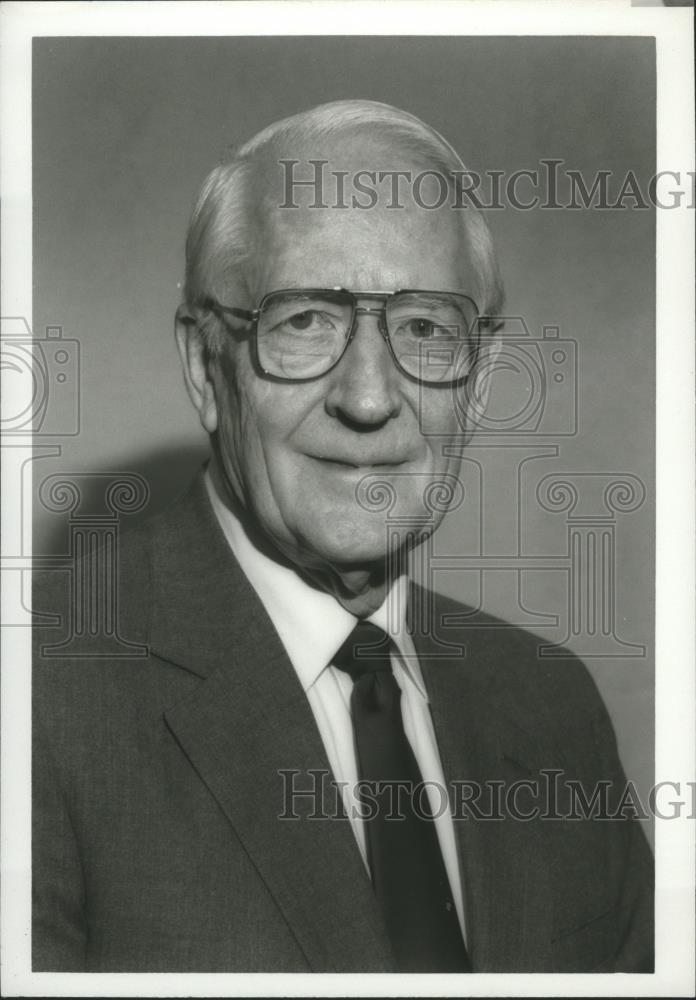 Press Photo David F. Berry, Hayes International Employee, Birmingham, Alabama - Historic Images