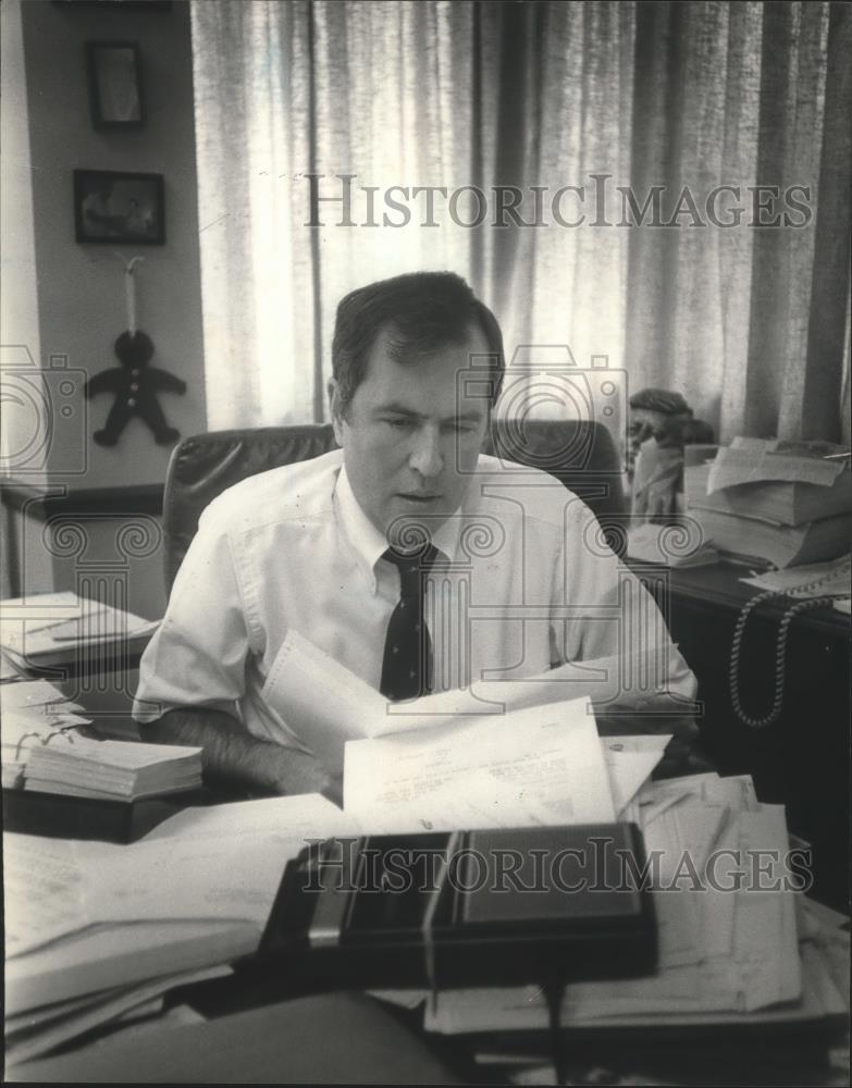 1982 Press Photo Politician Bill Baxley - abna26334 - Historic Images