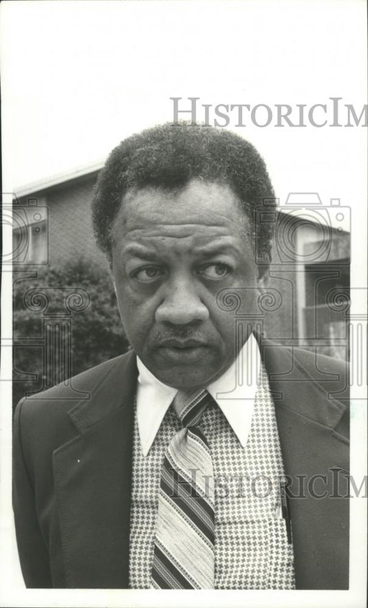 1981 Press Photo Dr. Robert Carter of Alabama State - abna26497 - Historic Images