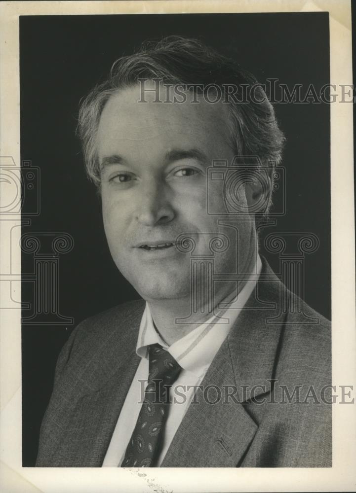 1990 Press Photo Michael Van Buskirk, Finance Expert - abna26505 - Historic Images