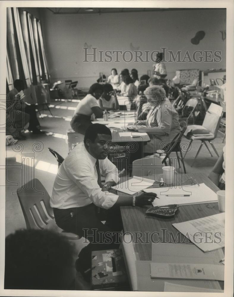 1986 Press Photo Green County Voters in Alabama - abna26550 - Historic Images