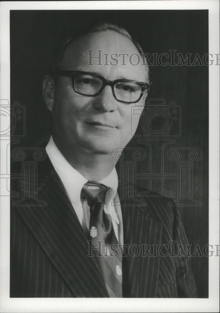 1976 Press Photo Birmingham, Alabama Executive Guy H. Caffey Junior - abna26690 - Historic Images