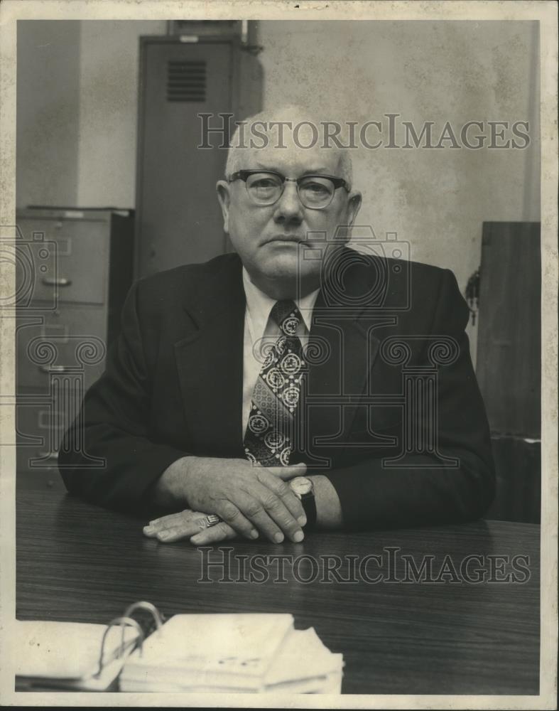 1978 Press Photo Birmingham Deputy Chief of Police Jack Warren - abna26708 - Historic Images