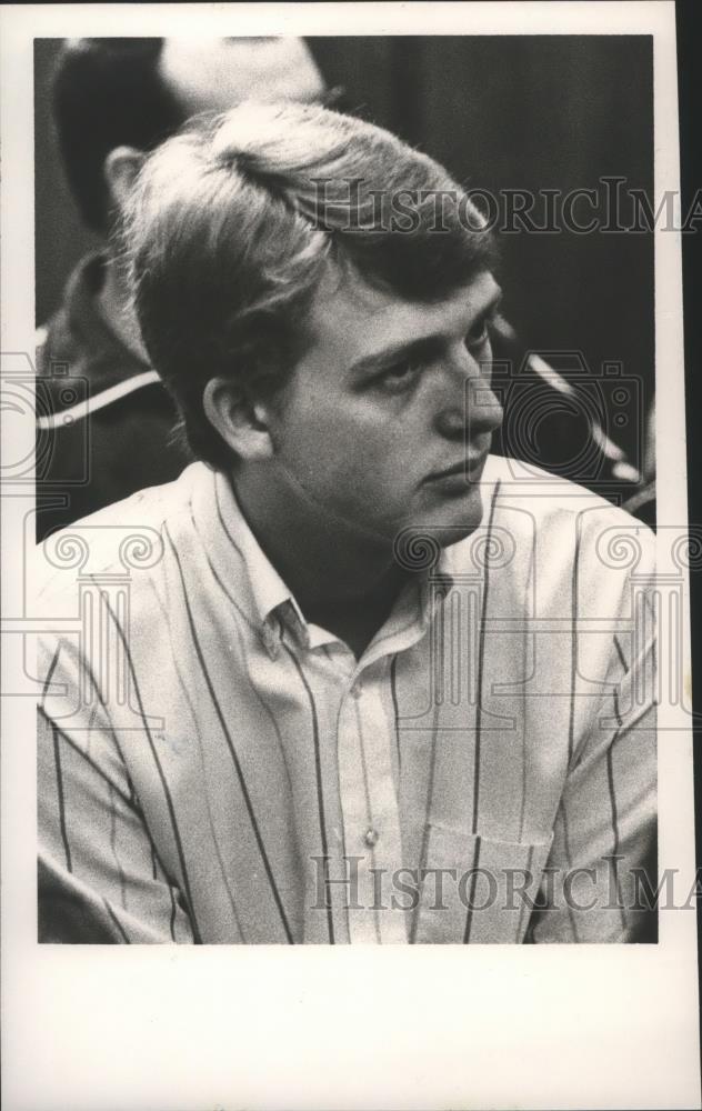 1989 Press Photo Scott Davis at Trial - abna26756 - Historic Images