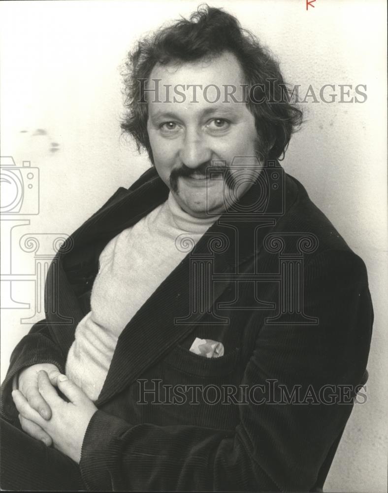 1979 Press Photo Gerald Davis, Irish Coordinator, Birmingham Festival of Arts - Historic Images