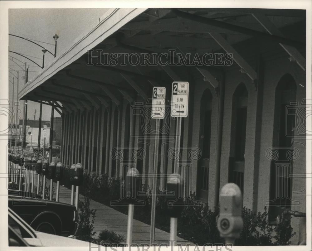 Press Photo Birmingham, Alabama Businesses, Midtown Center, Old Depot Offices - Historic Images