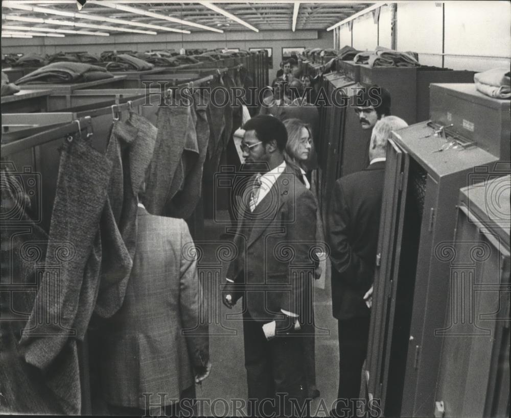 1977 Press Photo City Council Voting Machines Being Inspected - abna27201 - Historic Images