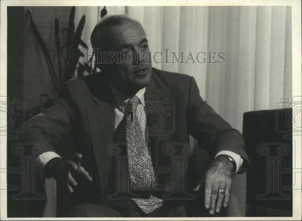 Press Photo President Alvin W. Vogtle, Jr., The Southern Company, Alabama - Historic Images