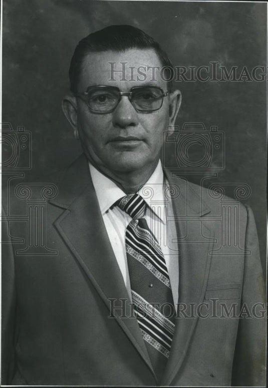 1981 Press Photo A. E. "Codger" Etress, Candidate for Shelby County Commissioner - Historic Images