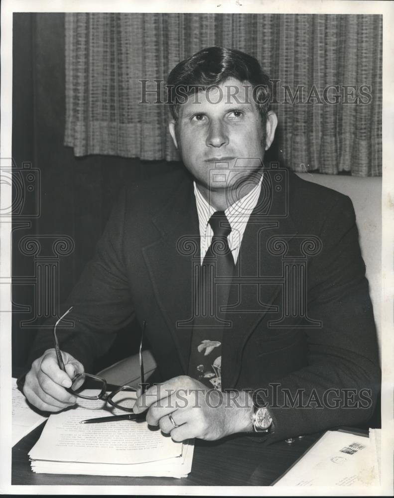 1978 Press Photo Huel Evans, Tarrant Education Center Director, Alabama - Historic Images