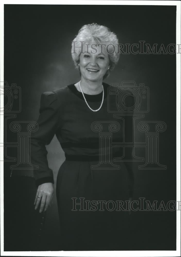 1990 Press Photo Faye Flippo, Wife of Gubernatorial Candidate Ronnie Flippo - Historic Images