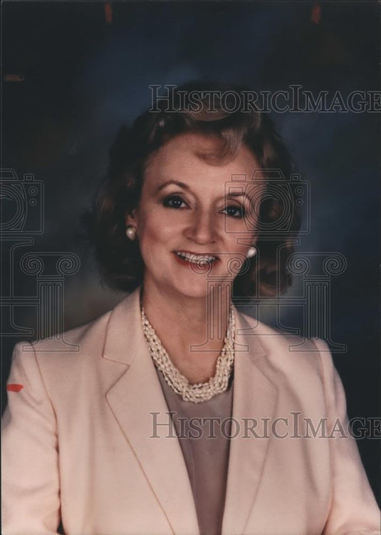 1990 Press Photo June M. Fletcher of Fletcher and Associates - abna27543 - Historic Images