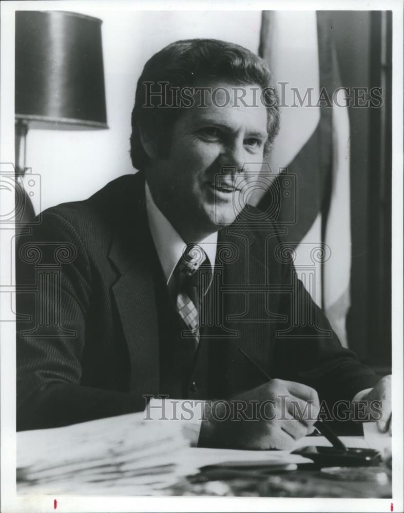 1986 Press Photo United States Representative Ronnie Flippo, Florence, Alabama - Historic Images