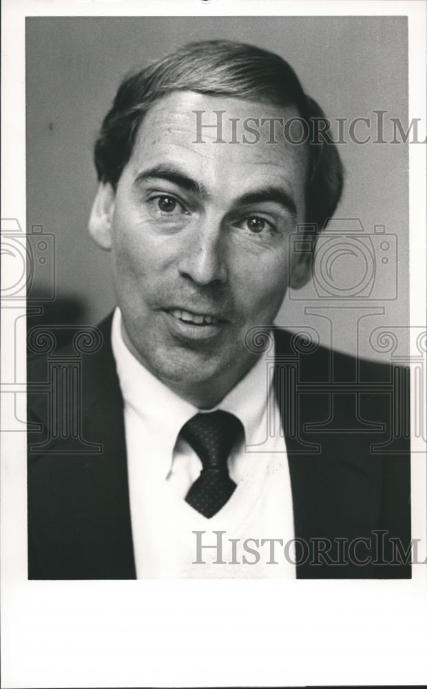 1986 Press Photo Jim Fisher, Hoover Park and Recreation Director - abna27584 - Historic Images