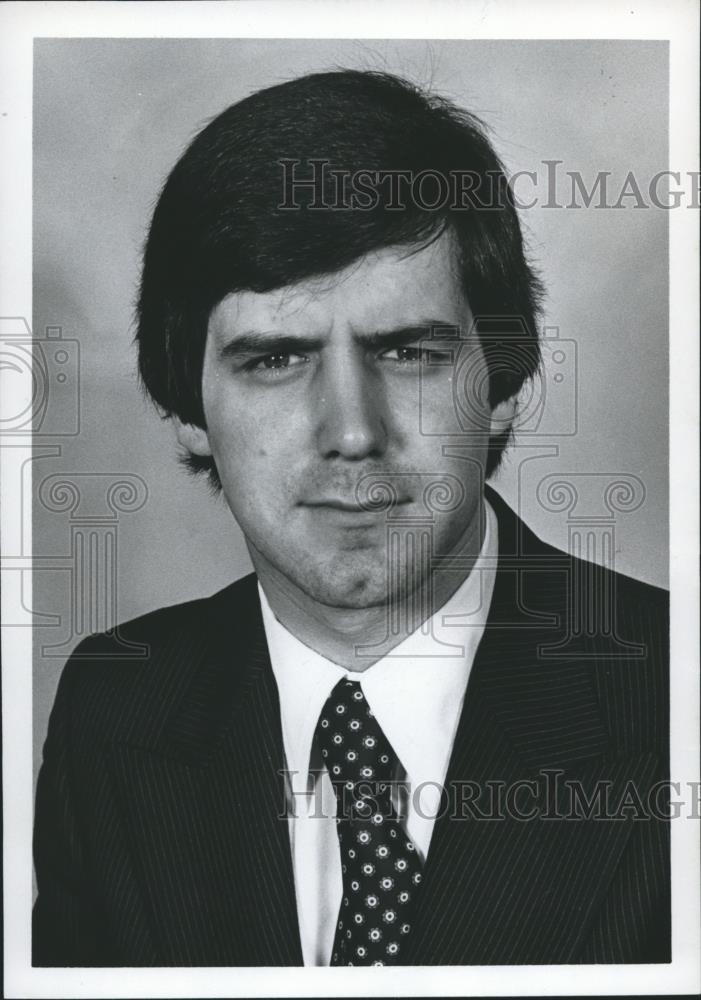 1976 Press Photo Gary Draper, Fairfield Politician - abna27627 - Historic Images