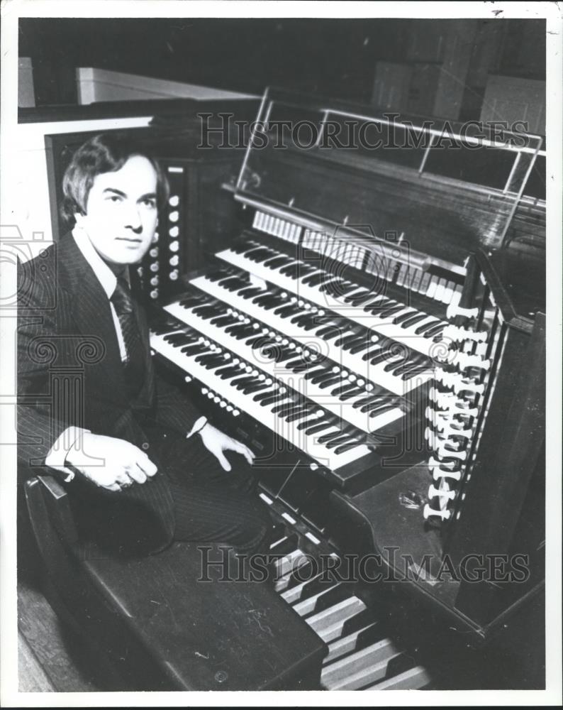 1981 Press Photo James Dorroh, Musician, organist - abna27758 - Historic Images