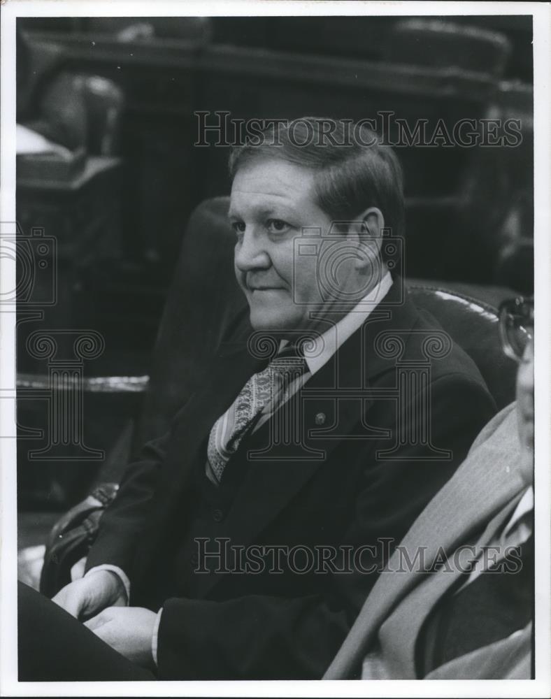 1978 Press Photo Richard &quot;Dick&quot; Forster, Aide to FOB James, Senate Liaison - Historic Images