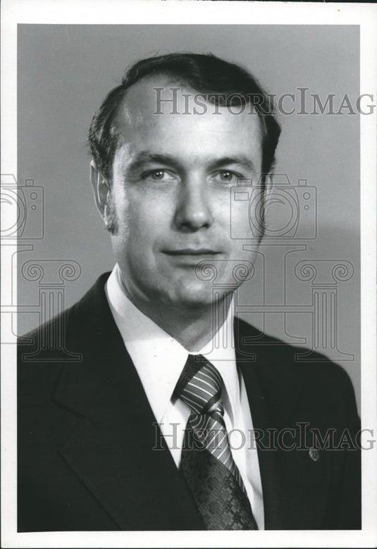 1978 Press Photo Roy Edward Forman, Occupational Rehabilitation Center Admin - Historic Images