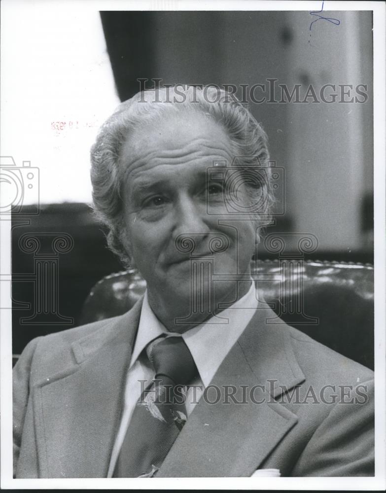 1978 Press Photo James E. Foy, Executive Secretary to Alabama Governor Fob James - Historic Images