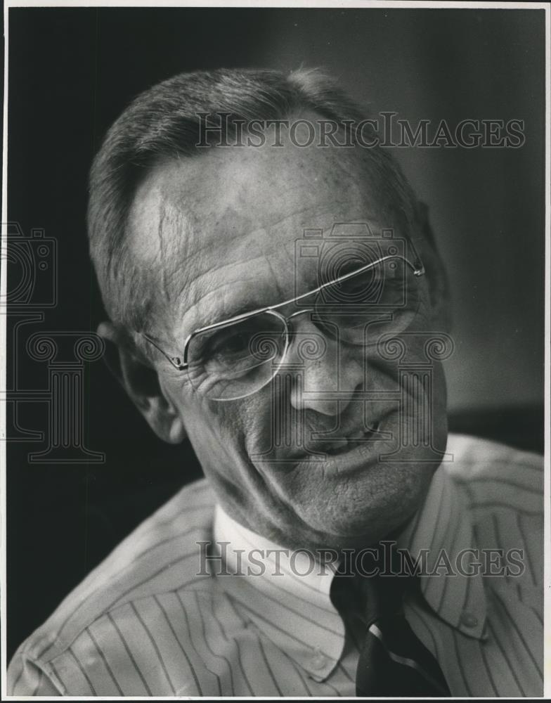 1989 Press Photo Euel Fountain, Junior, Gardendale, Fultondale gas board - Historic Images